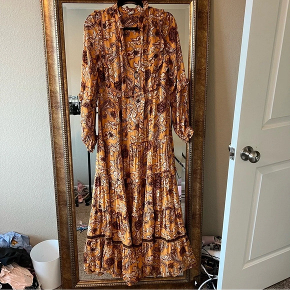 Spell Etienne Maxi Dress in Sienna - Picture 2 of 7